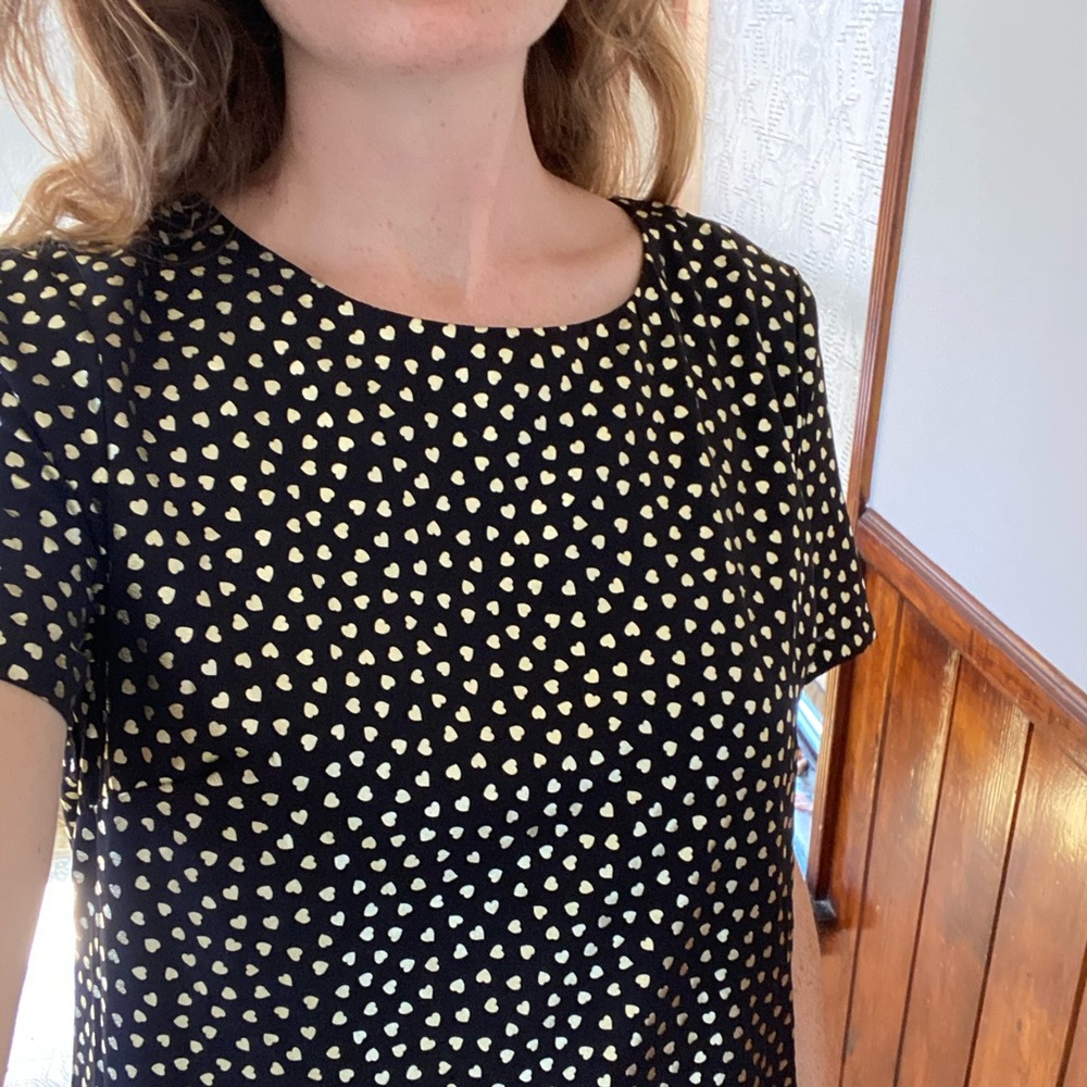 J.CREW Golden Heart Dress, 6 ♥️